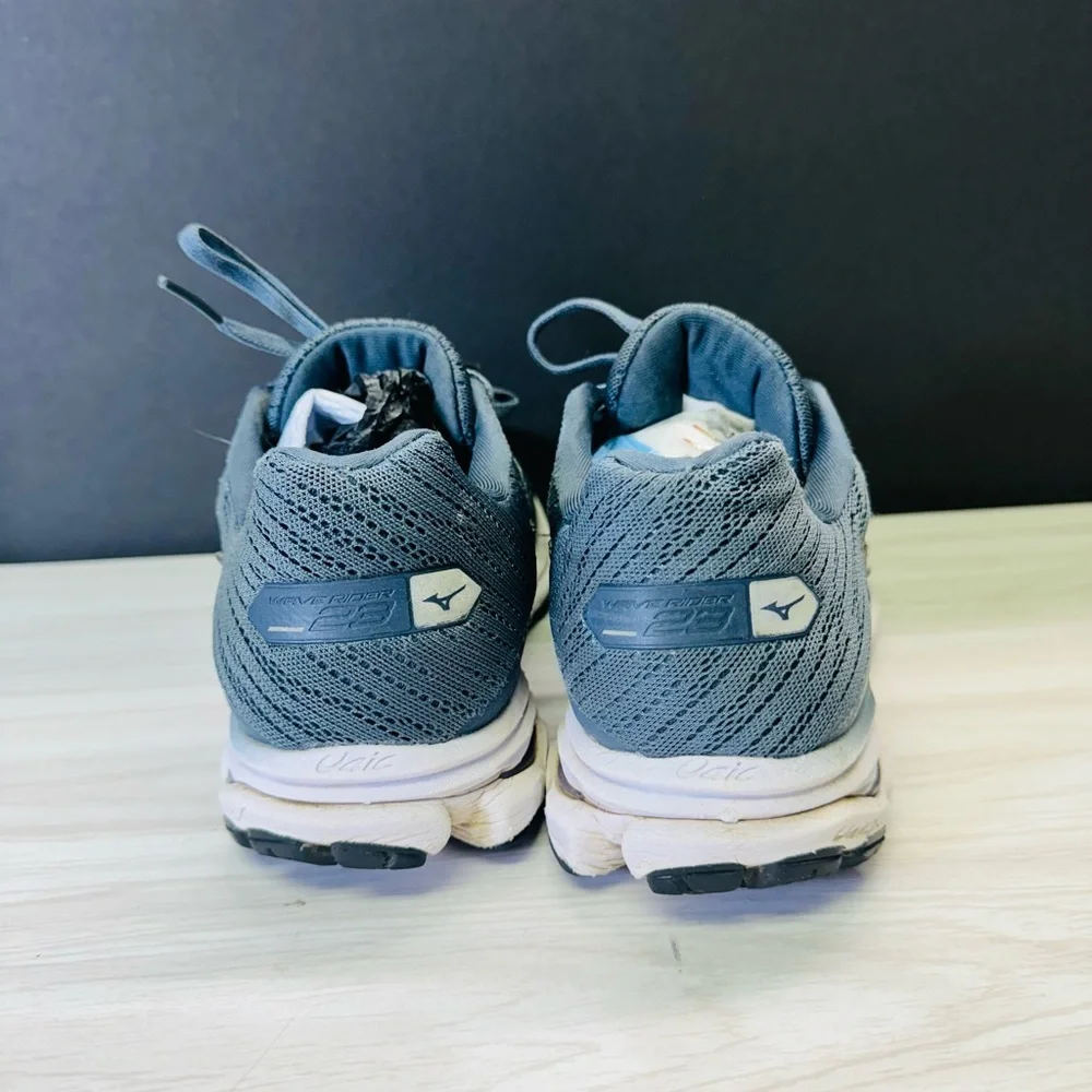 Mizuno wave rider 23 womens size 8D shoes blue athletic running sneakers